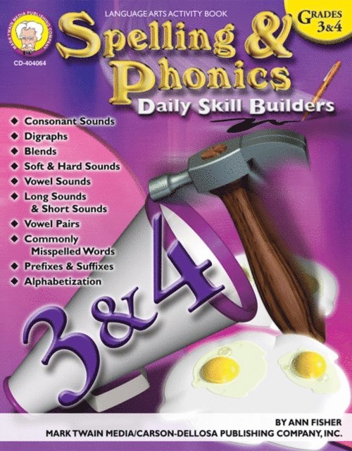 Ann Fisher - Spelling & Phonics, Grades 3 - 4, E-bok