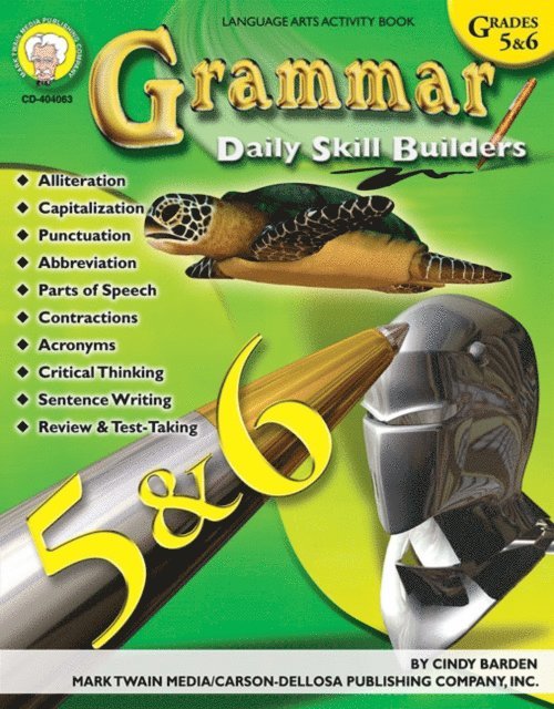 Cindy Barden - Grammar, Grades 5 - 6, E-bok