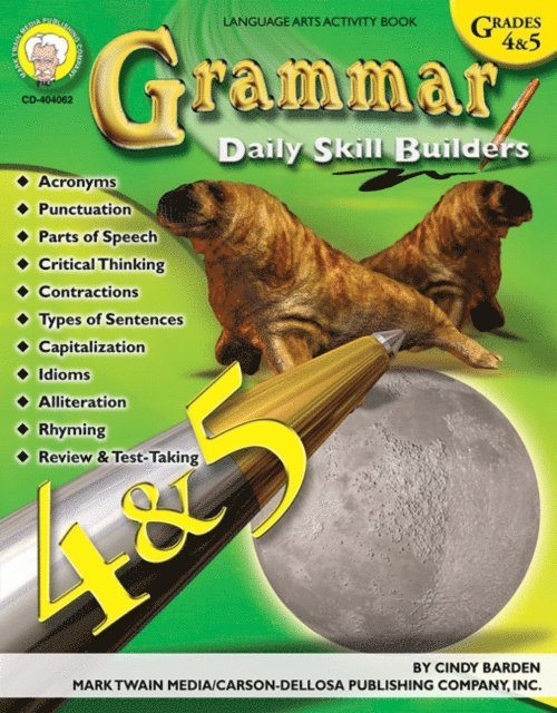 Cindy Barden - Grammar, Grades 4 - 5, E-bok