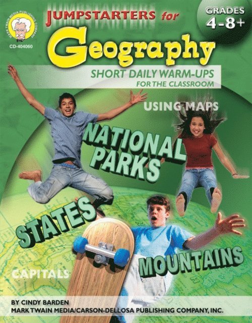 Cindy Barden - Jumpstarters for Geography, Grades 4 - 8, E-bok