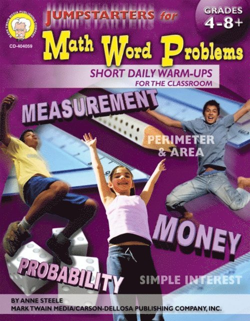 Anne L. Steele - Jumpstarters for Math Word Problems, Grades 4 - 8, E-bok. Tillgänglighet: Lägg i varukorg