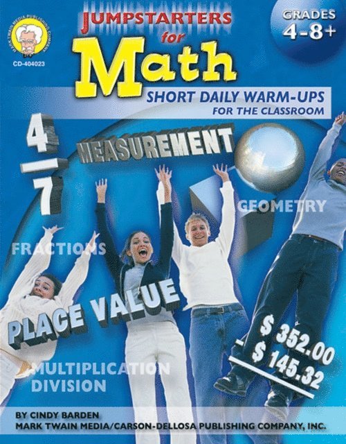 Cindy Barden - Jumpstarters for Math, Grades 4 - 8, E-bok
