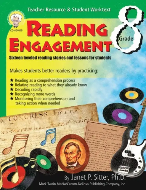 Janet P. Sitter - Reading Engagement, Grade 8, E-bok. Tillgänglighet: Lägg i varukorg