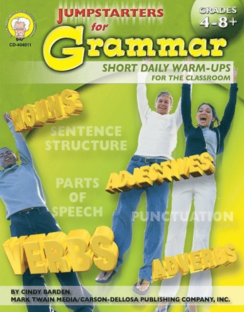 Cindy Barden - Jumpstarters for Grammar, Grades 4 - 8, E-bok