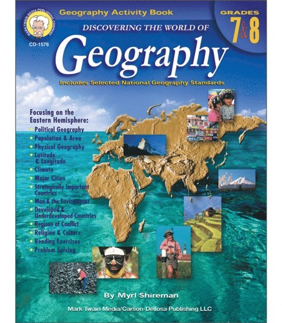 Myrl Shireman - Discovering the World of Geography, Grades 7 - 8, E-bok. Tillgänglighet: Lägg i varukorg