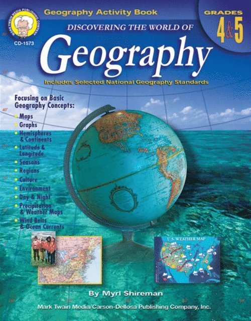 Myrl Shireman - Discovering the World of Geography, Grades 4 - 5, E-bok. Tillgänglighet: Lägg i varukorg
