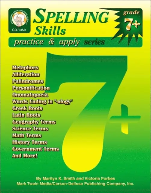 Victoria Quigley Forbes, Marilyn K. Smith - Spelling Skills, Grades 7 - 8, E-bok. Tillgänglighet: Lägg i varukorg