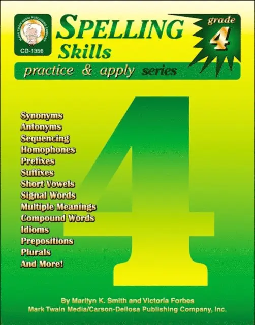 Victoria Quigley Forbes, Marilyn K. Smith - Spelling Skills, Grade 4, E-bok. Tillgänglighet: Lägg i varukorg