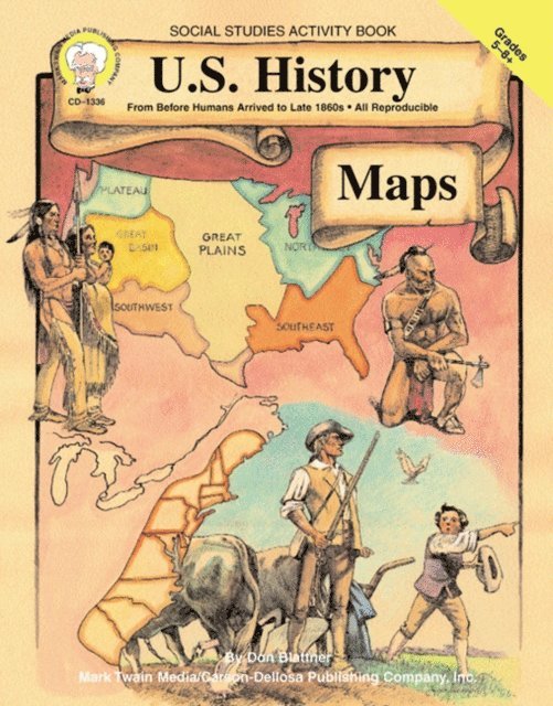 Don Blattner - U.S. History Maps, Grades 5 - 8, E-bok. Tillgänglighet: Lägg i varukorg