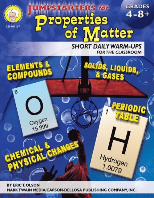 Eric T. Olson - Jumpstarters for Properties of Matter, Grades 4 - 8, E-bok