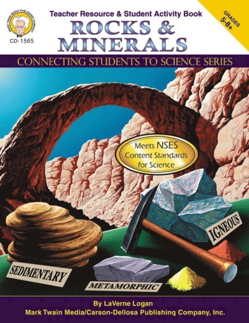La Verne Logan - Rocks & Minerals, Grades 5 - 8, E-bok