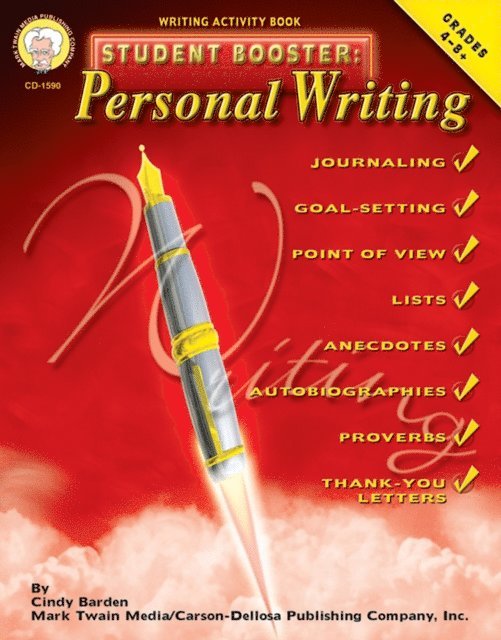 Cindy Barden - Student Booster: Personal Writing, Grades 4 - 8, E-bok