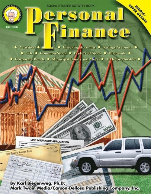 Karl Biedenweg - Personal Finance, Grades 5 - 8, E-bok. Tillgänglighet: Lägg i varukorg