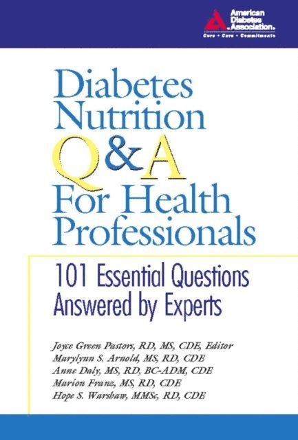 Joyce Pastors - Diabetes Nutrition Q&A for Health Professionals, E-bok