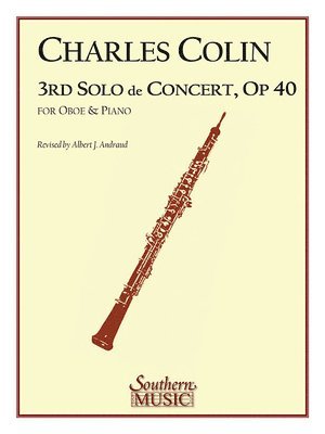 Third Solo de Concert: Oboe, Häftad