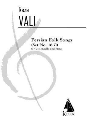 Persian Folk Songs (Set No. 16c): For Cello and Piano Reduction, Häftad