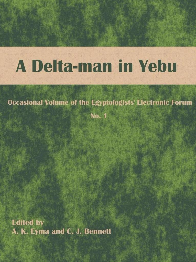 A K Eyma, C J Bennett - Delta-man in Yebu, Häftad
