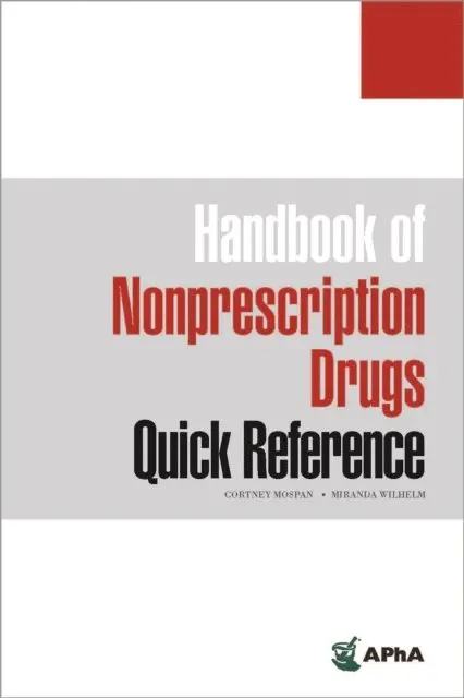 Miranda Wilhelm, Cortney Mospan - Handbook of Nonprescription Drugs Quick Reference, E-bok. Tillgänglighet: Lägg i varukorg