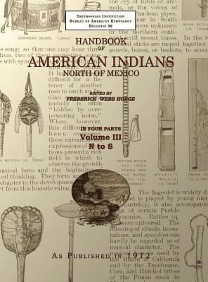 Frederick Webb Hodge - Handbook of American Indians Volume 3, Inbunden