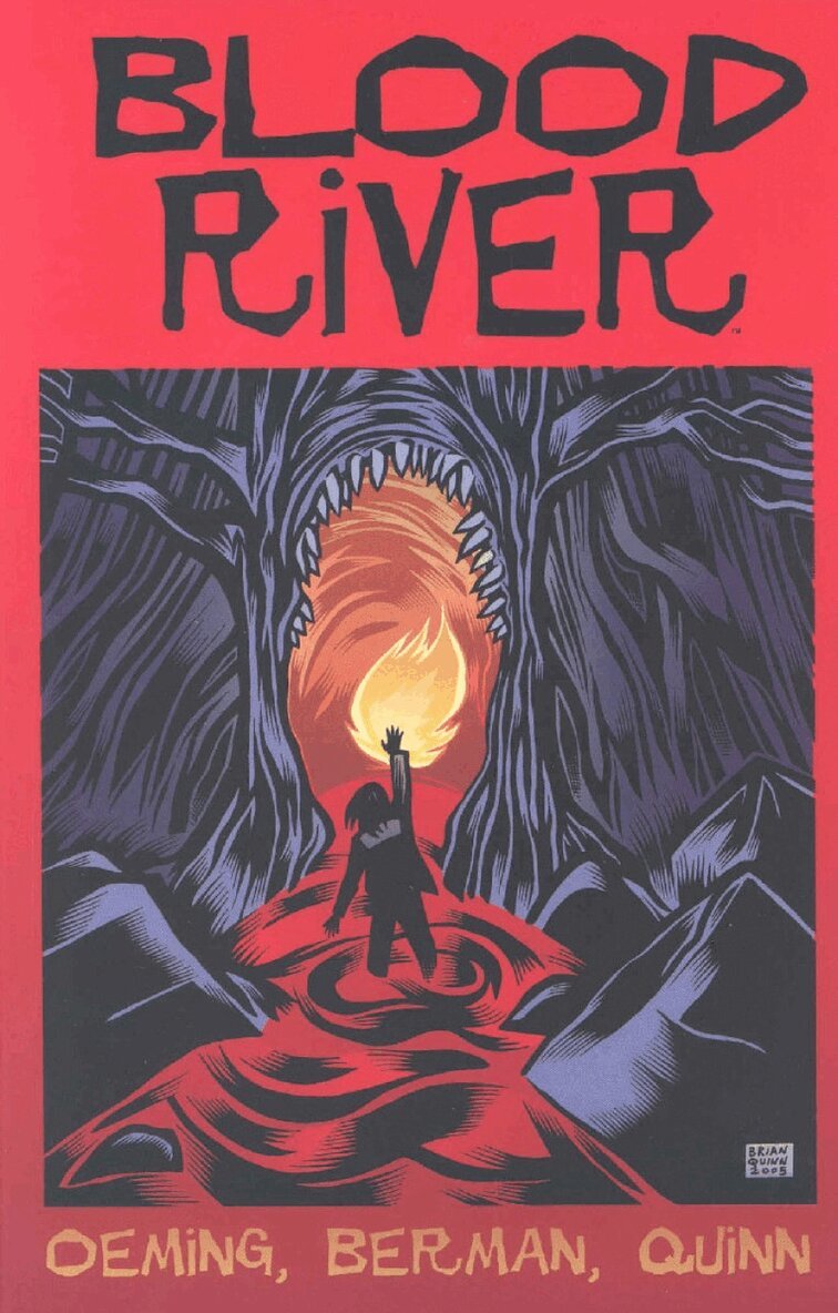 Michael Avon Oeming, Daniel Berman - Blood River, Häftad