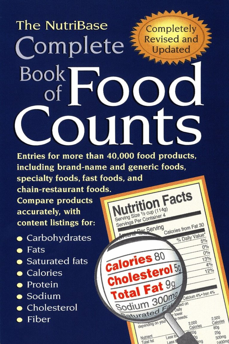 NutriBase - NutriBase Complete Book of Food Counts, Häftad. Tillgänglighet: Tillfälligt slut