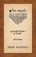 Exposition of Certaine Difficult and Obscure Wordes, and Termes of the Lawes of this Realme