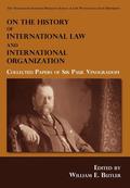 On the History of International Law and International Organization