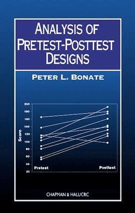 Peter L. Bonate - Analysis of Pretest-Posttest Designs, Inbunden
