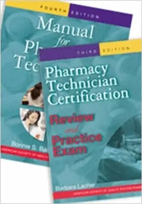Bonnie S. Bachenheimer, Barbara Lacher - Manual for Pharmacy Technicians and Pharmacy Technician Certification Review and Practice Exam Package, Häftad. Tillgänglighet: Tillfälligt slut