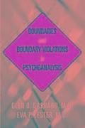 Boundaries and Boundary Violations in Psychoanalysis