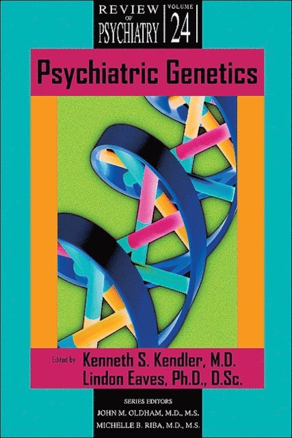 Lindon J. Eaves, Kenneth S. Kendler - Psychiatric Genetics, E-bok