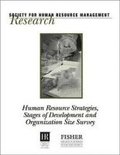 Human Resource Strategies, Stages Of Development And Organization Size Survey