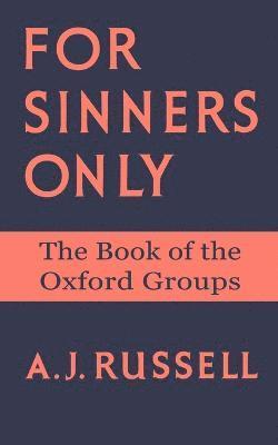 Arthur J Russell - For Sinners Only, Häftad