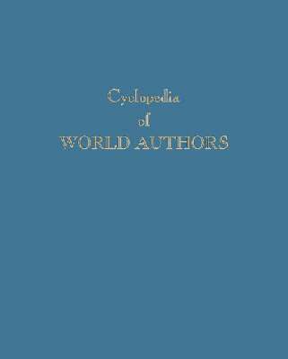 The Editors of Salem Press, Frank Northen Magill - Cyclopedia of World Authors, Inbunden. Tillgänglighet: Tillfälligt slut