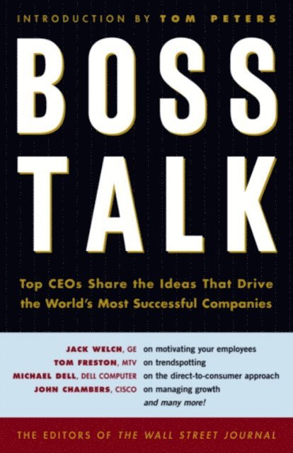 Wall Street Journal - Boss Talk, E-bok. Tillgänglighet: Lägg i varukorg