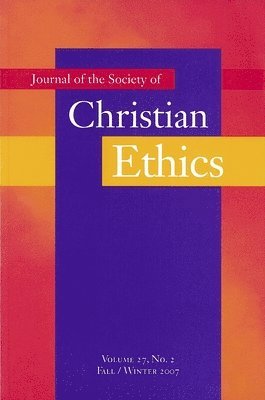 Mary Jo Iozzio, Patricia Beattie Jung - Journal of the Society of Christian Ethics, Häftad