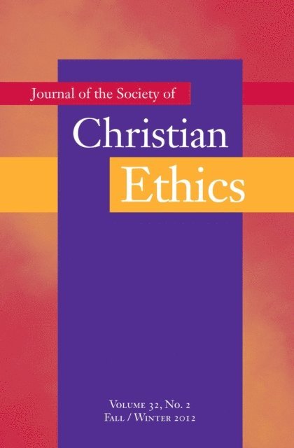 Patricia Beattie Jung, Mary Jo Iozzio - Journal of the Society of Christian Ethics, E-bok