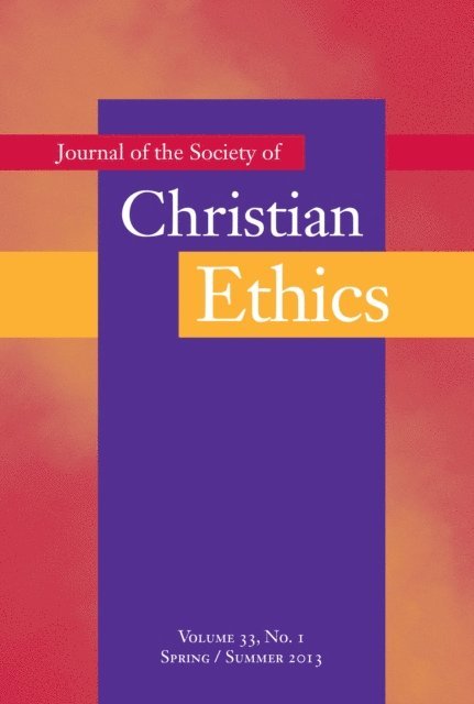 Patricia Beattie Jung, Mary Jo Iozzio - Journal of the Society of Christian Ethics, E-bok