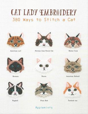 Applemints - Cat Lady Embroidery, Häftad