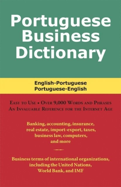 Morry Sofer - Portuguese Business Dictionary, E-bok