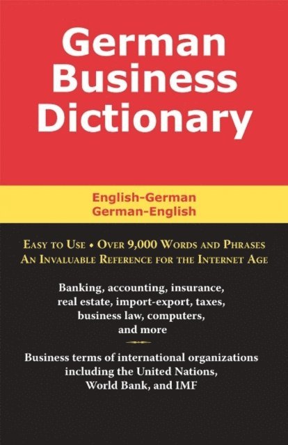 Morry Sofer - German Business Dictionary, E-bok