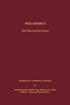 Philodemus, Häftad