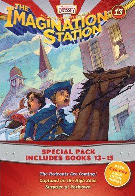 Focus on the Family - Imagination Station Books 3-Pack: The Redcoats Are Coming! / Captured on the High Seas / Surprise at Yorktown, Häftad