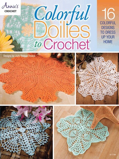 Judy Teague-Treece - Colorful Doilies to Crochet, Häftad
