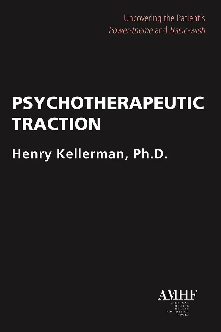 Henry Kellerman - Psychotherapeutic Traction, Häftad. Tillgänglighet: Lägg i varukorg