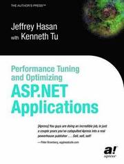 Performance Tuning & Optimizing ASP.NET Applications