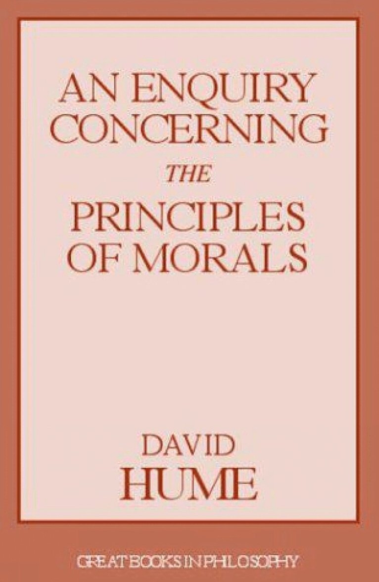 David Hume - Enquiry Concerning the Principles of Morals, Häftad