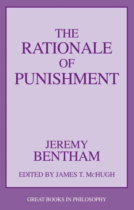 Jeremy Bentham - Rationale Of Punishment, Häftad