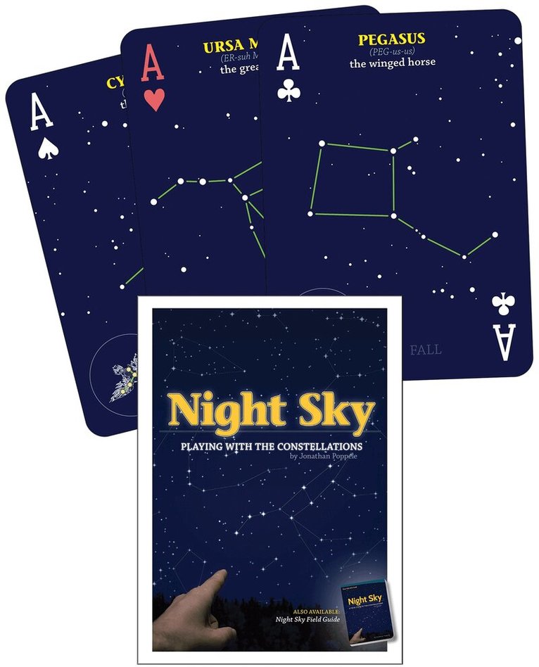 Jonathan Poppele - Night Sky Playing Cards, Övrigt