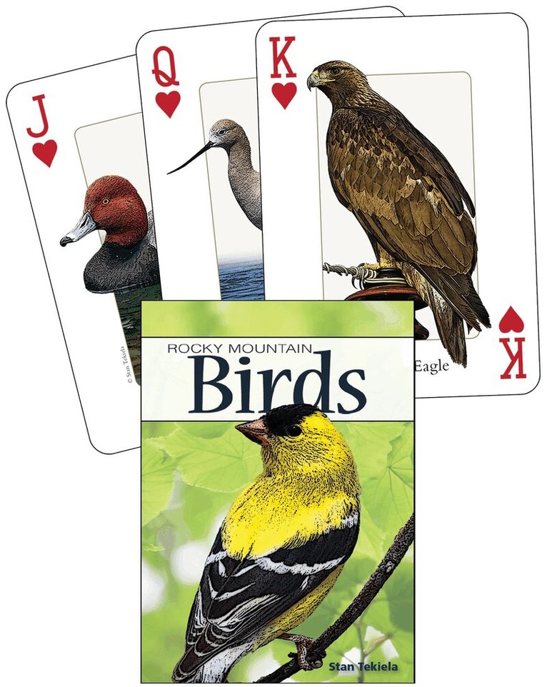 Stan Tekiela - Birds of the Rocky Mountains Playing Cards, Övrigt